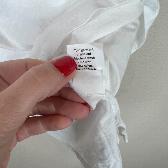 AYR Women's Crewneck T-Shirt Lightweight Pullover Short Sleeve White Size XS - Picture 8 of 11